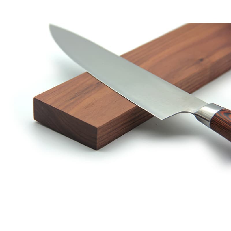 Walnut Wall-Mounted Magnetic Knife Holder high quality